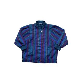 Vintage‎ 80s Avoca Collection Wool Jacket – Made in Ireland – Size S